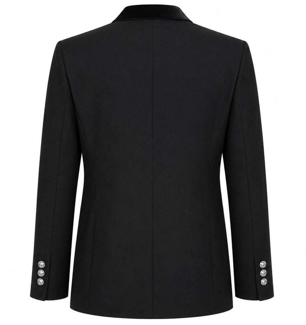 Balmain Man Black Formal Jacket