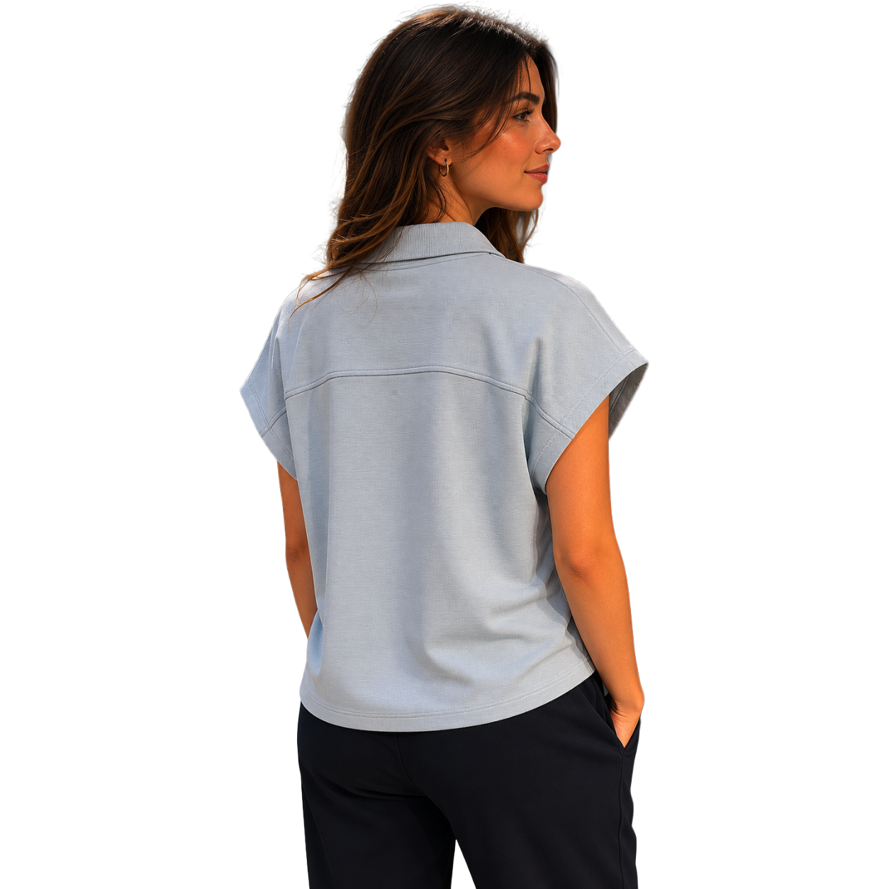 Parajumpers Woman Light Blue Polo