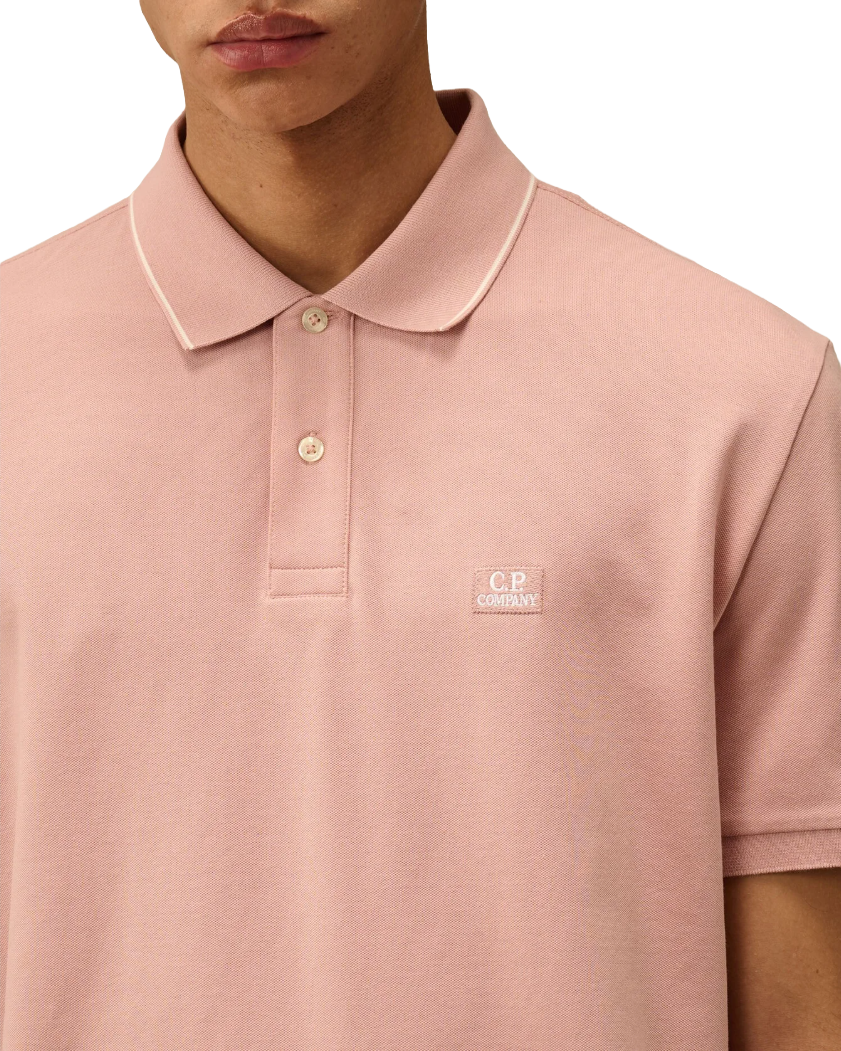 C.P. Company Man Pink Polo