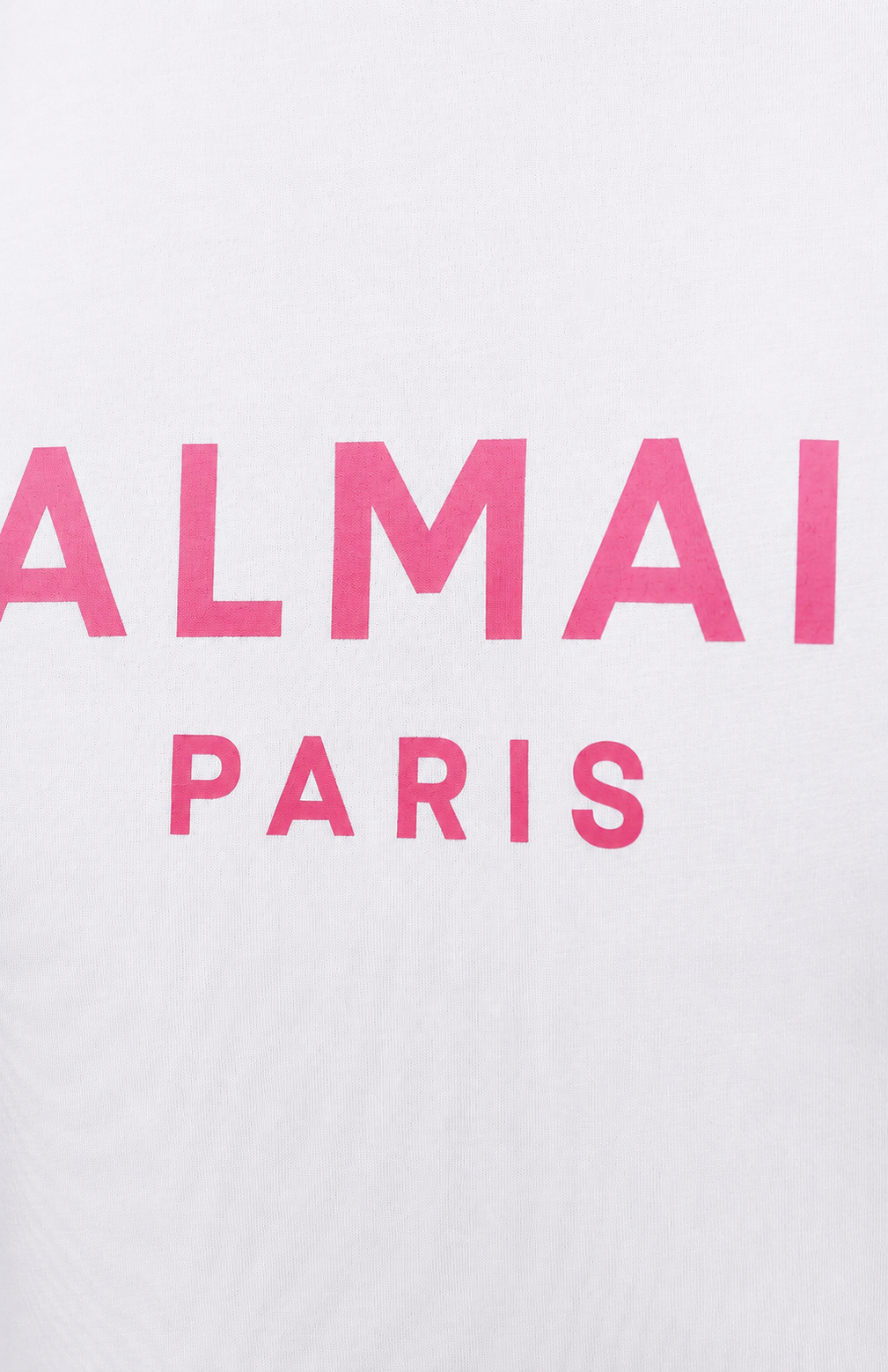 Balmain Cotton T-Shirt Smanicata Bottoni Dorati Gold — view 4