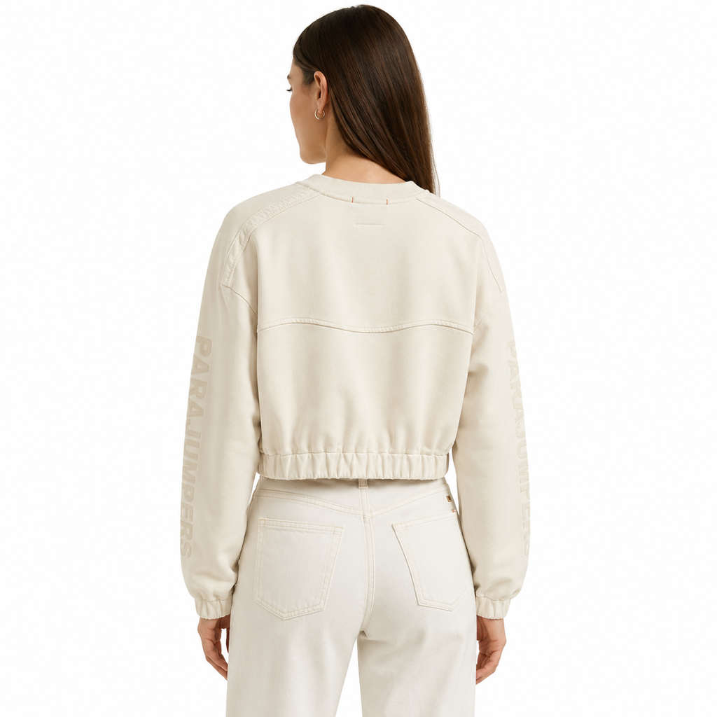 Parajumpers Cotton Sweatshirt Save Beige — view 2