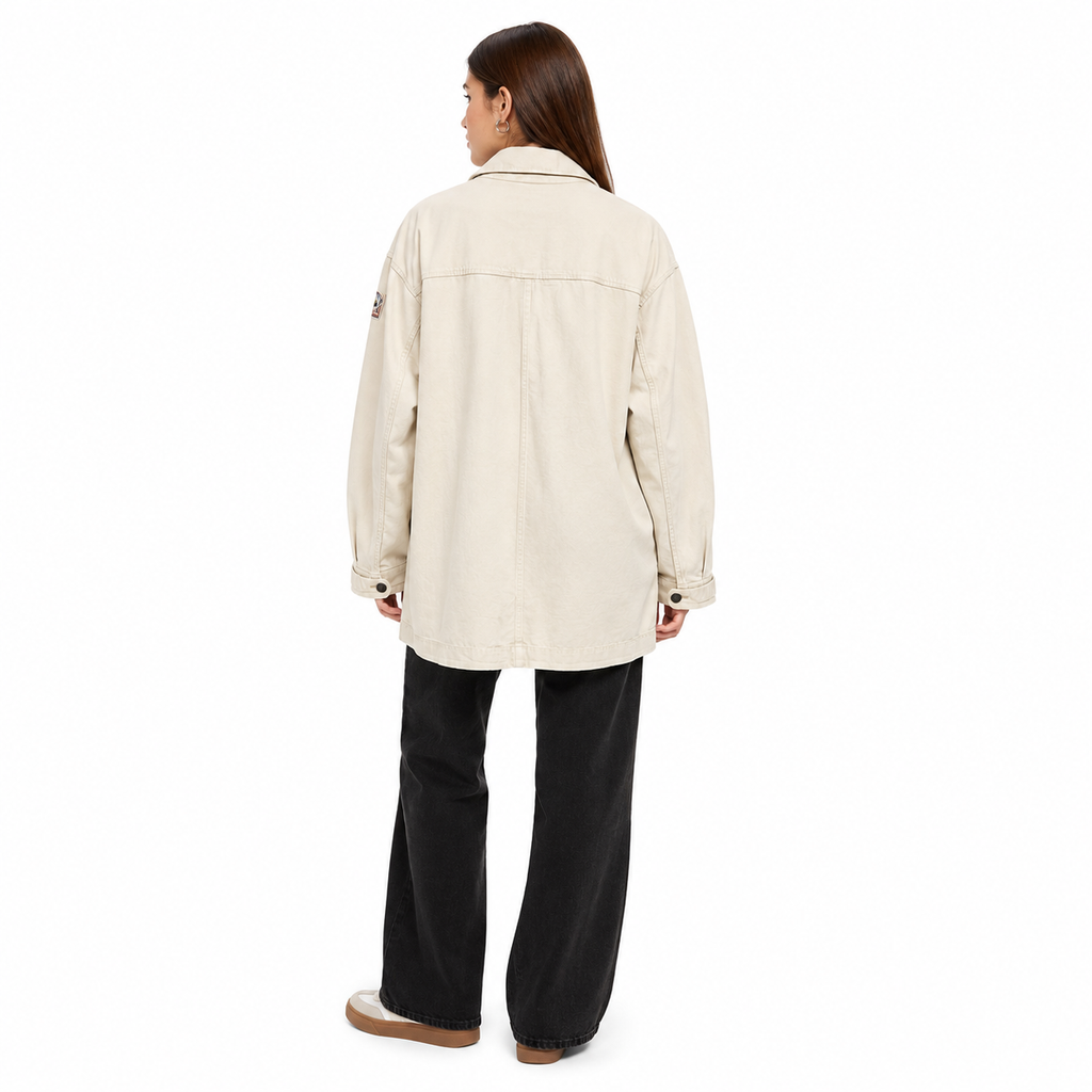 Parajumpers Cotton Coat Cilka Beige — view 2