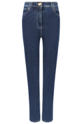 Balmain Woman Blue Jeans