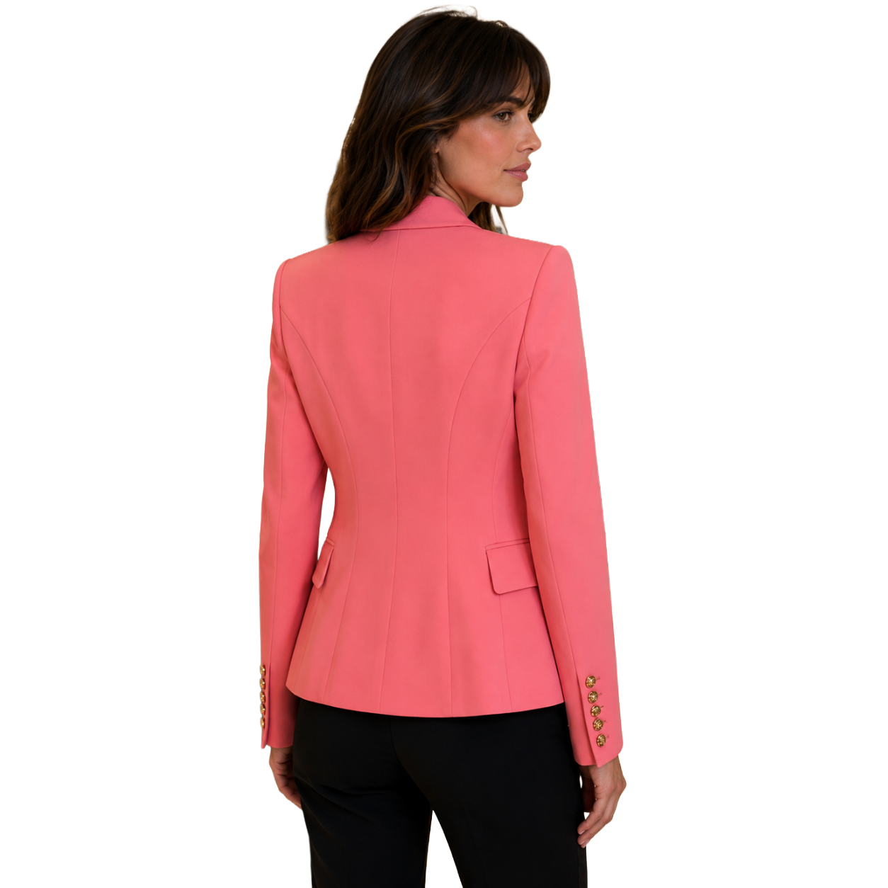 Balmain Blazer Doppiopetto Pink — view 2