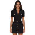 Balmain Woman Black Dress