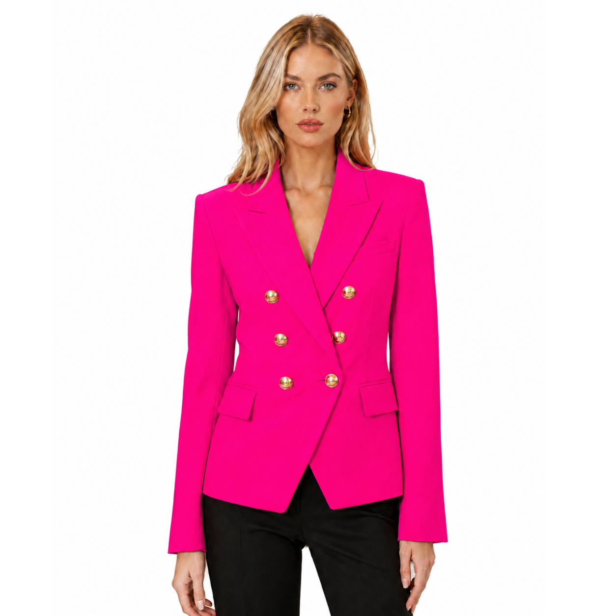 Balmain Woman Fuchsia Formal Jacket