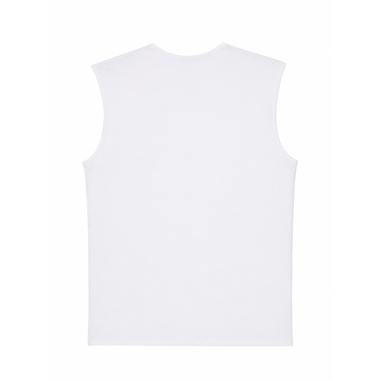 Balmain Cotton Tank Top Logo Dorato White — view 2