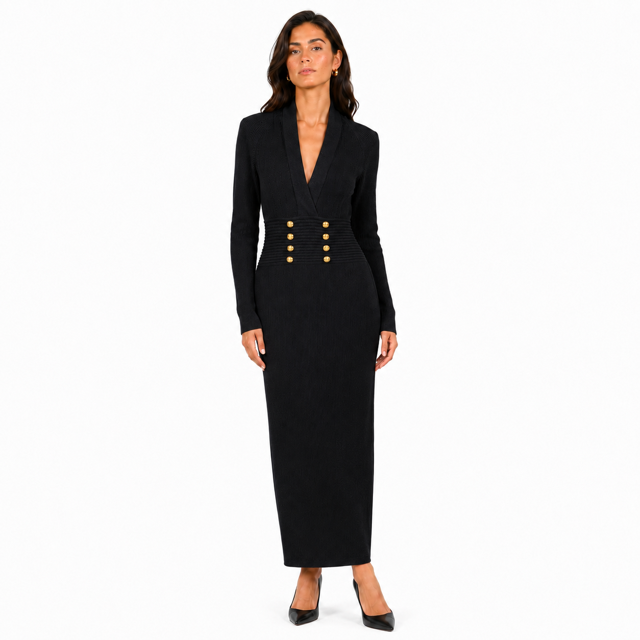 Balmain Woman Black Dress