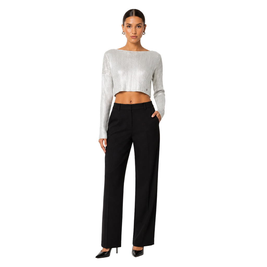 Balmain Woman Grey T-shirt & Top