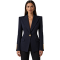 Balmain Woman Blue Formal Jacket