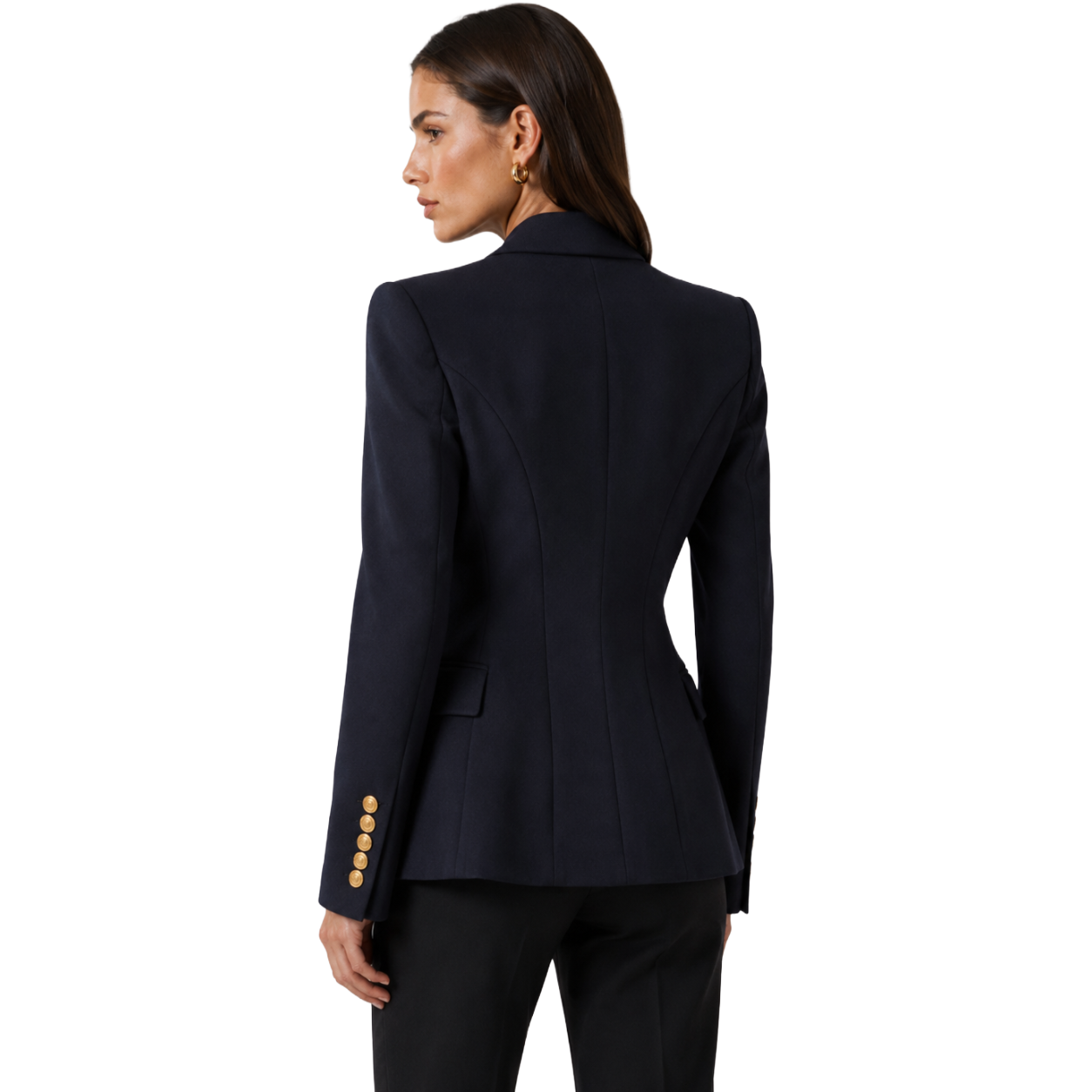 Balmain Woman Blue Formal Jacket