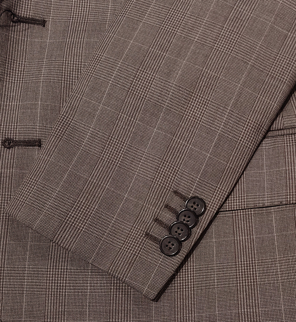 Ermenegildo Zegna Suit Wool Principe Galles — view 4