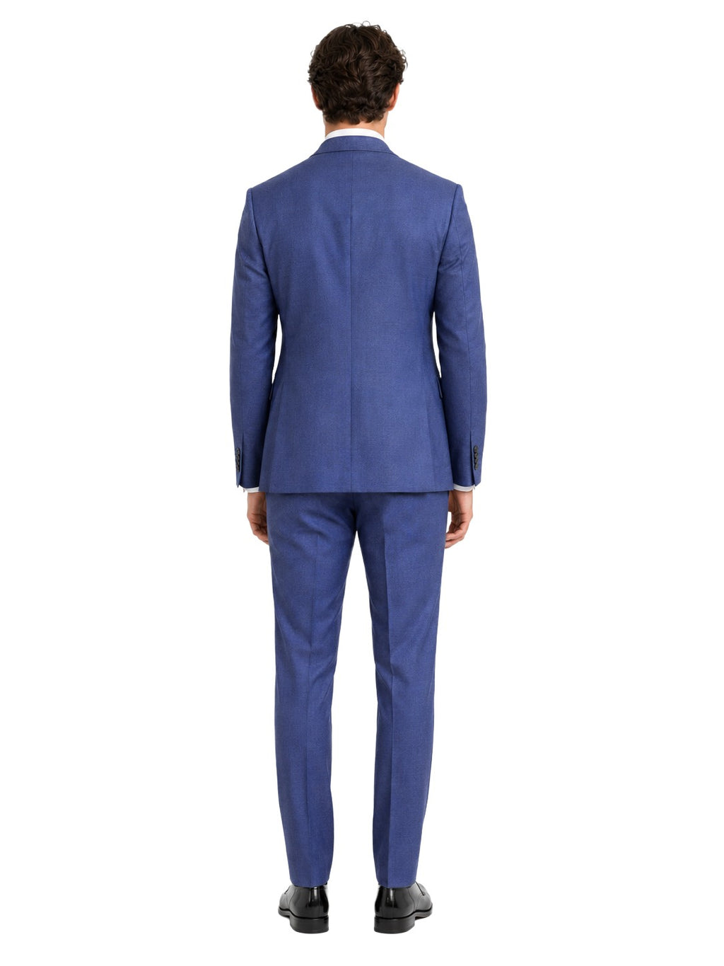 Completo lana blu royal