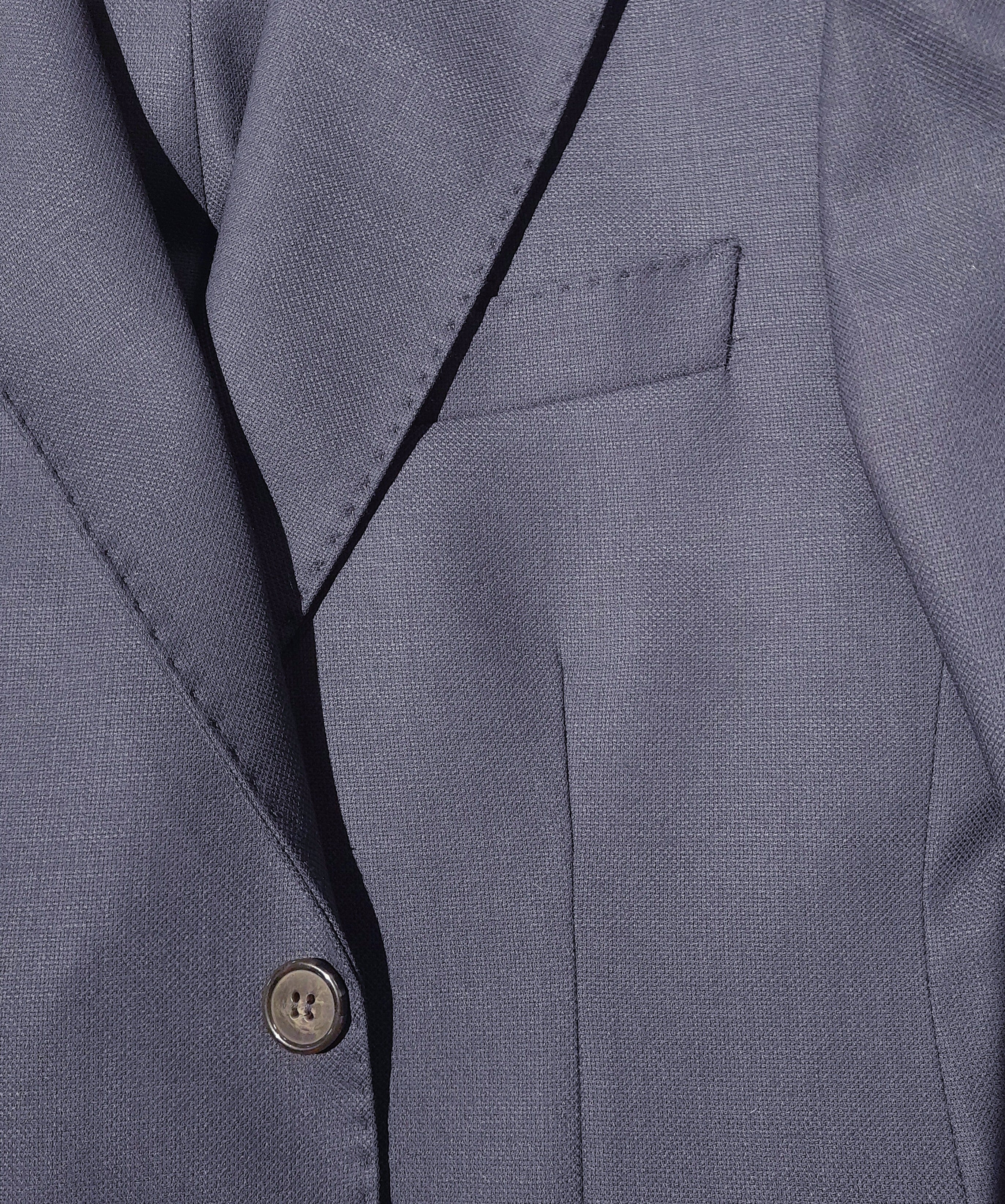 Completo lana blu navy