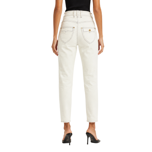 Balmain Woman Trousers Imputure White