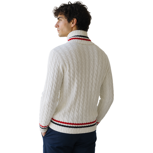 Balmain Man White Sweaters