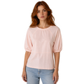 t-shirt semibarca peonia
