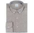 camicia button down beige