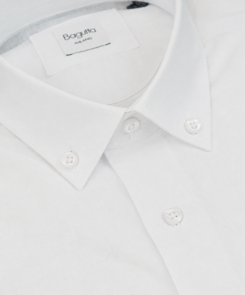 Bagutta Man Shirt Button Down White