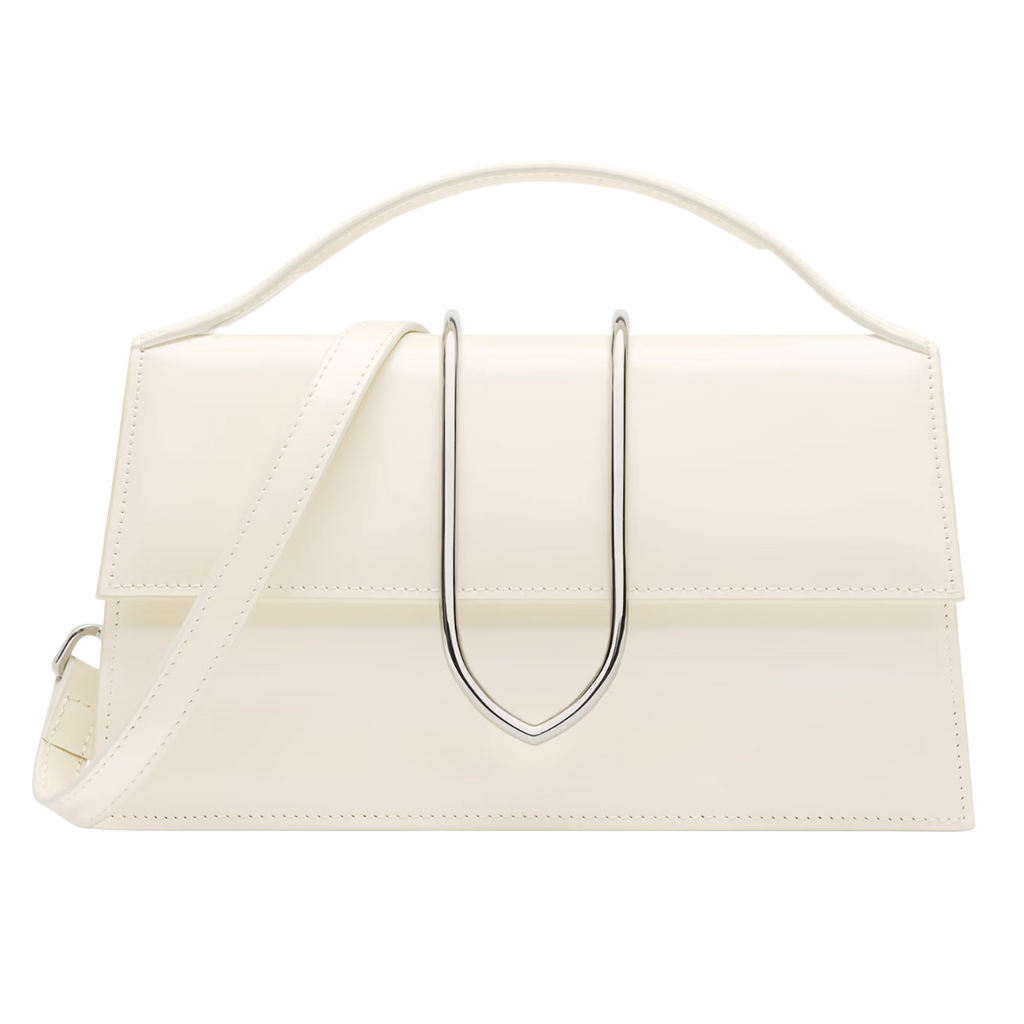 Jacquemus Woman Bambino Crossbody Bags White