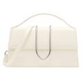 Jacquemus Woman Bambino Crossbody Bags White