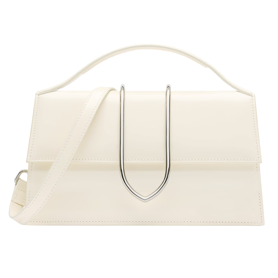 Jacquemus Woman Bambino Crossbody Bags White