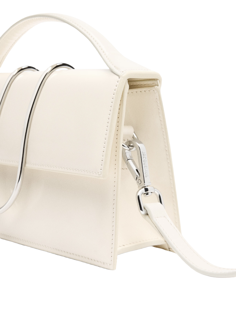 Jacquemus Woman Bambino Crossbody Bags White