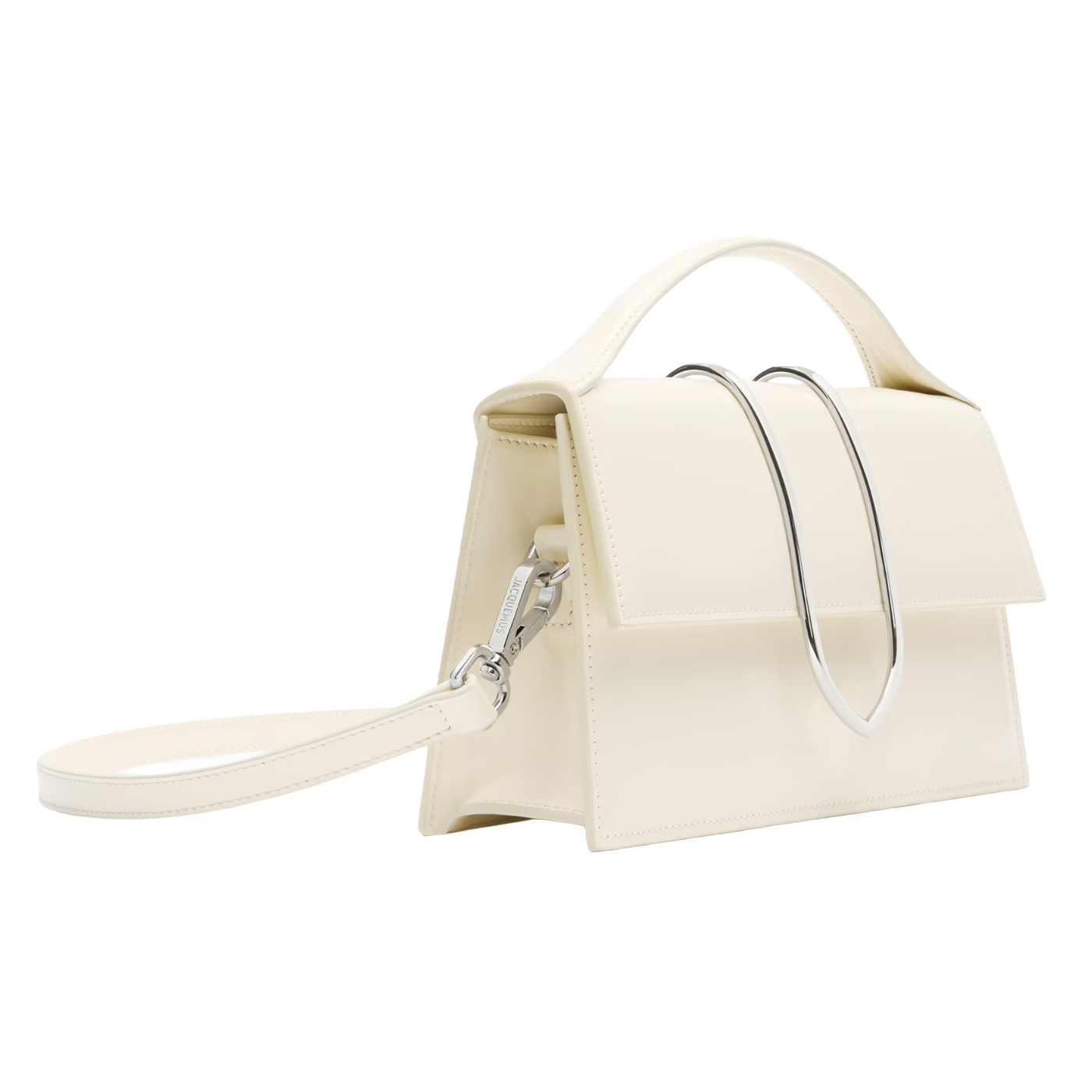 Jacquemus Woman Bambino Crossbody Bags White