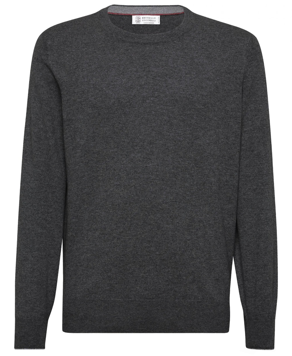 Brunello Cucinelli Man Knit Cashmere Scuro Grey