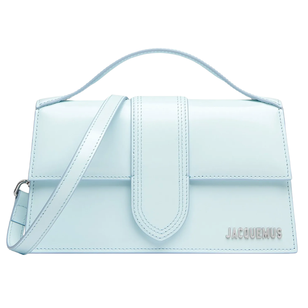Jacquemus Woman Bambino Crossbody Bags Light Blue