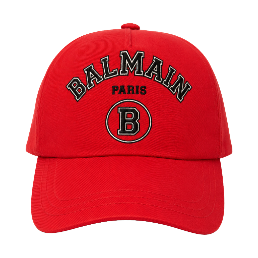 Balmain Woman Hat Visiera Orange