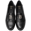 Balmain Woman Mocassino Moccasins Black