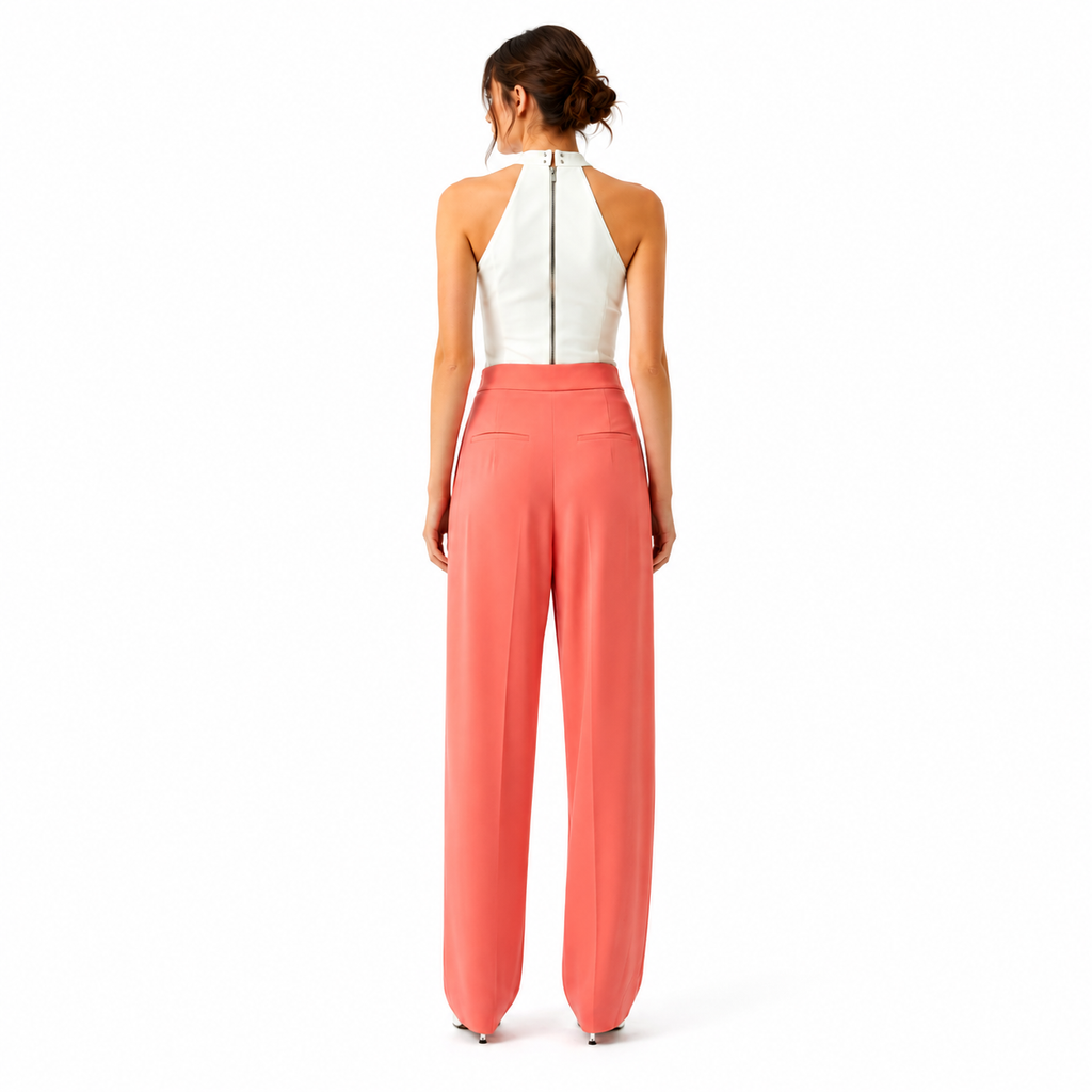 Patrizia Pepe Woman Trousers Racy Coral Pink