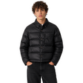 Versace Man Down Jacket Quilted Black