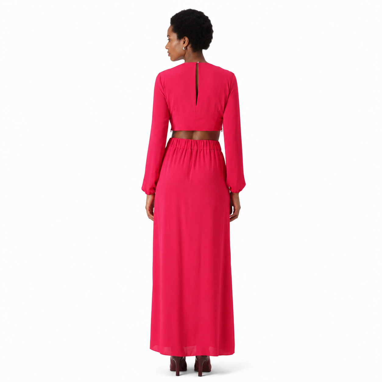 Patrizia Pepe Woman Dress Poison Orchid Fuchsia