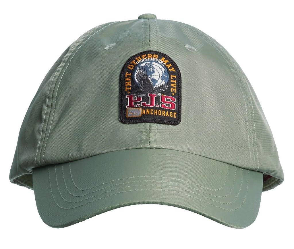 Parajumpers Man Cappellino Patch Caps Green
