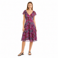 Patrizia Pepe Woman Dress Kaledoscopia Purple
