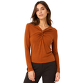 Patrizia Pepe Woman Knit Caramel Brown