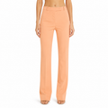 Patrizia Pepe Woman Trousers Slim Crepe Orange