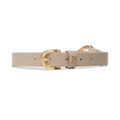 Patrizia Pepe Woman Belt Occhielli Metallici Beige