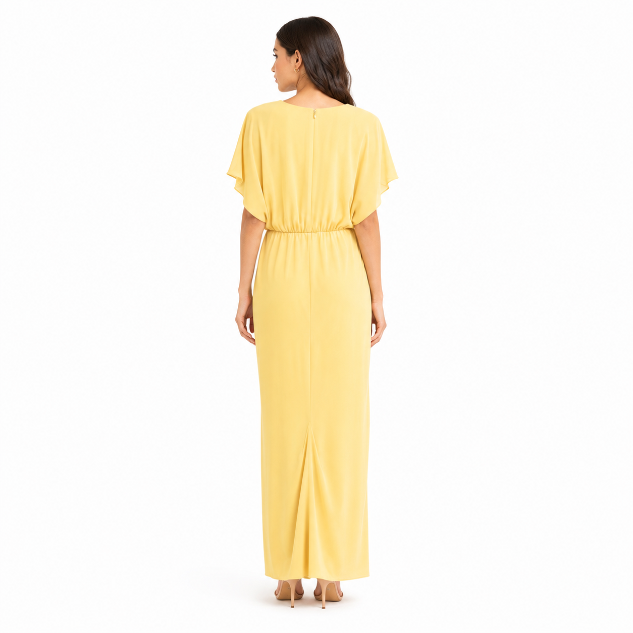 Patrizia Pepe Woman Dress Long Yellow