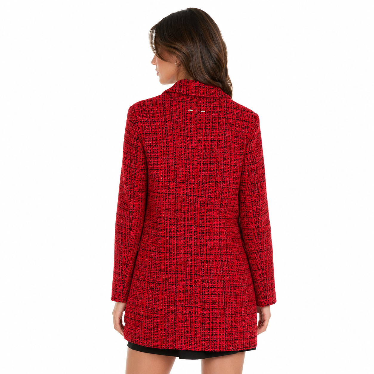 Patrizia Pepe Woman Coat Corallo Red