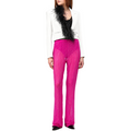 Patrizia Pepe Woman Trousers Strass Fuchsia