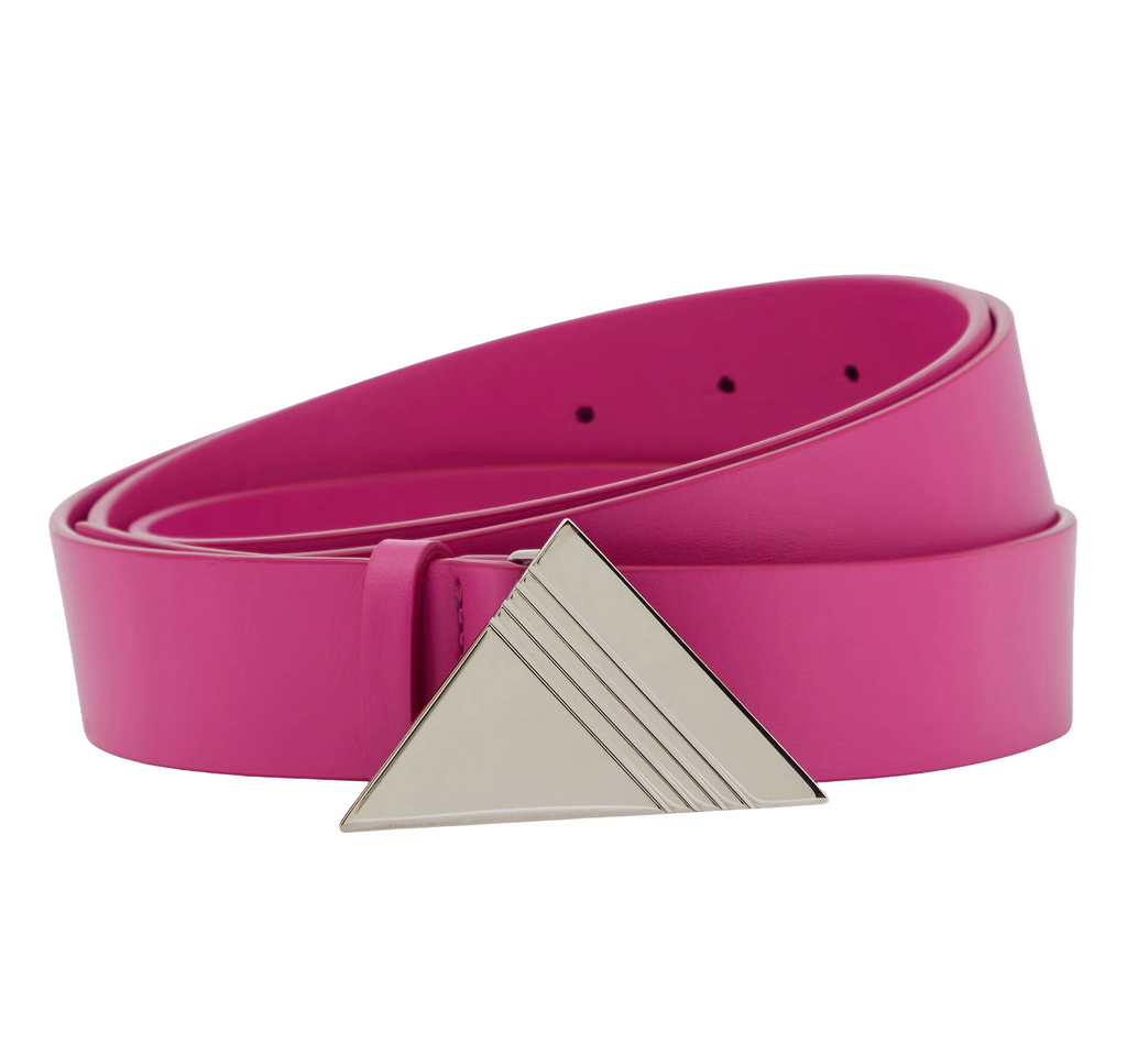 The Attico Woman Belt Leather Fuxia Fuchsia