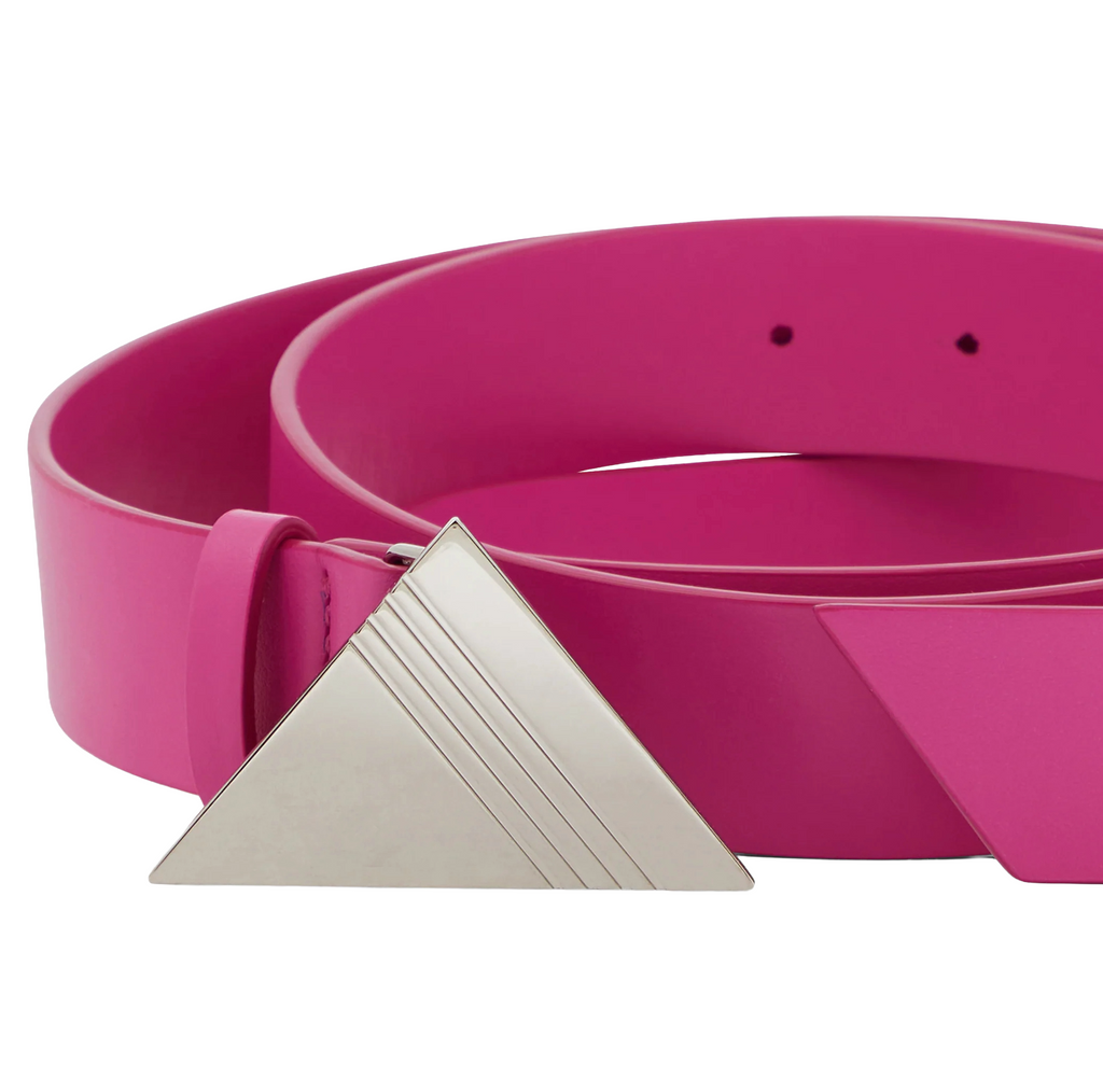 The Attico Woman Belt Leather Fuxia Fuchsia