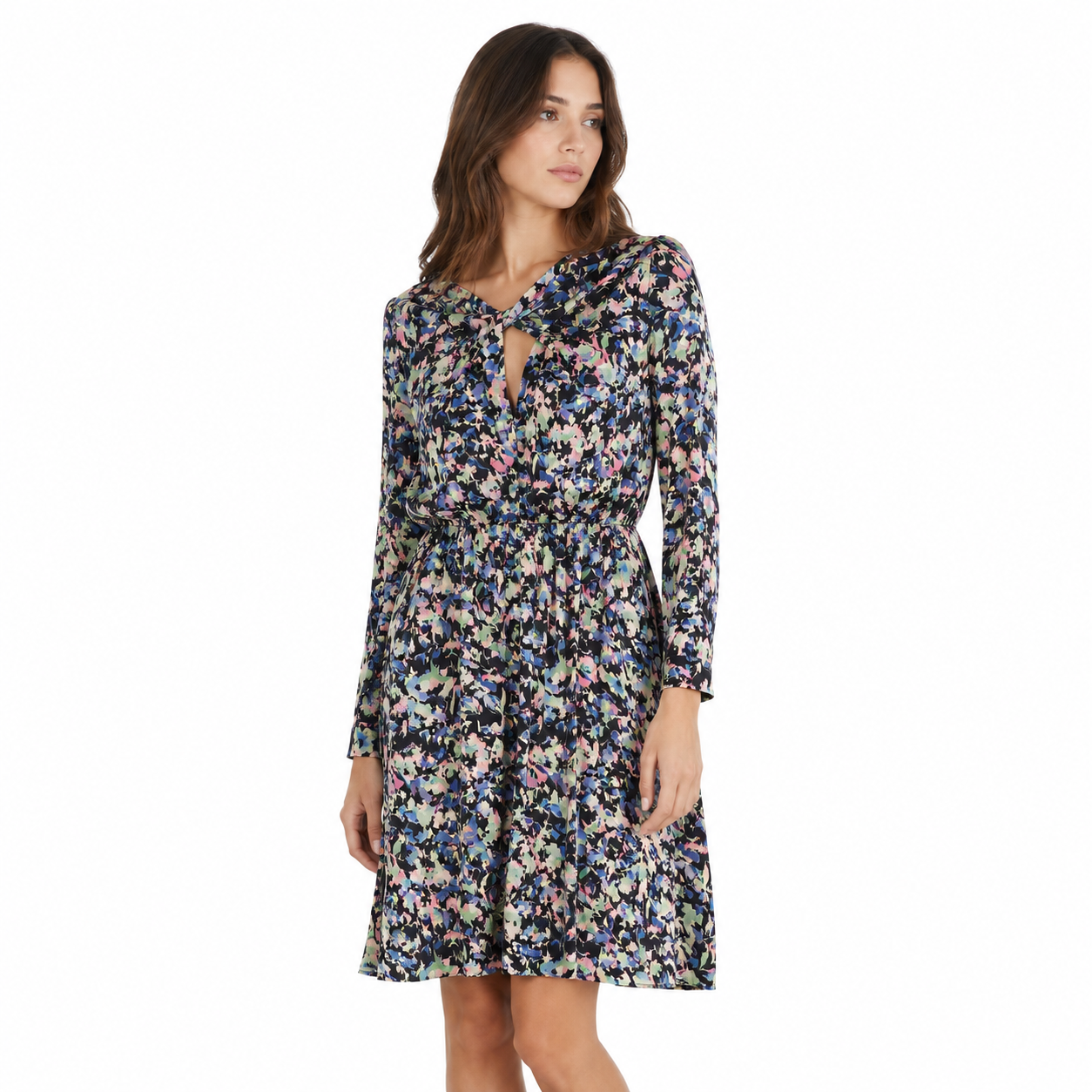Patrizia Pepe Woman Dress Print Fiori Multicolor