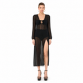 Dress Black Semi Trasparente