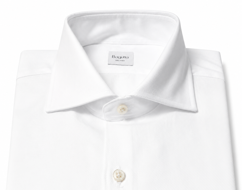 Bagutta Man Shirt Brando White