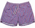 MC2 Saint Barth Man Swimsuit Patterned Hexagons Multicolor