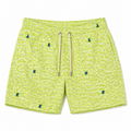 MC2 Saint Barth Man Swimsuit Patterned Pincers Green